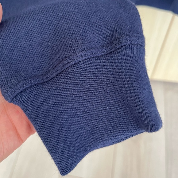 Men’s John Elliot Navy Oversized Pullover Sweatshirt - Size Medium - Picture 5 of 6